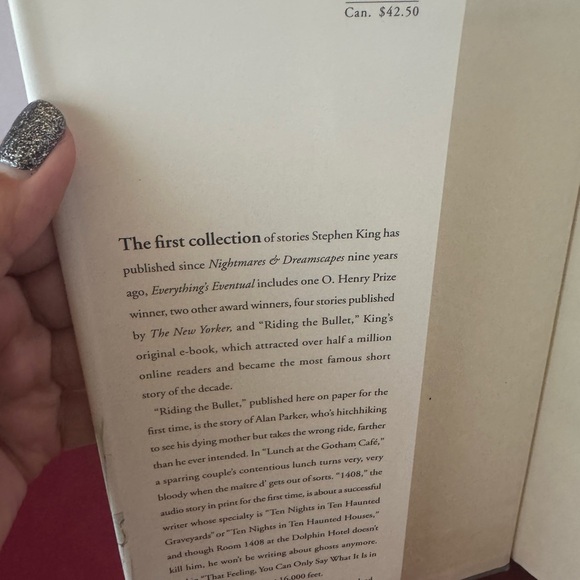 Everything's Eventual by Stephen King Vintage 2002 Hardcover - Picture 2 of 15